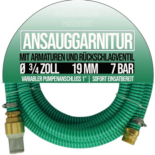 Zoll ansaug saug - 19, 3/4"