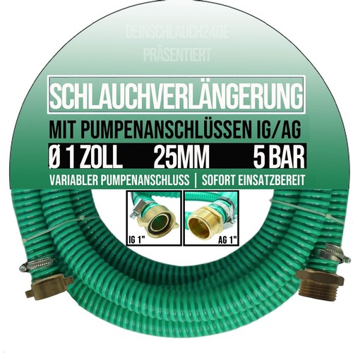 Zoll ansaug saug - mm,